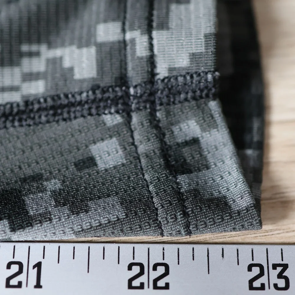 Nike Pro Compression Tights Mens Medium Gray Hypercool Digital Camo 828166-037